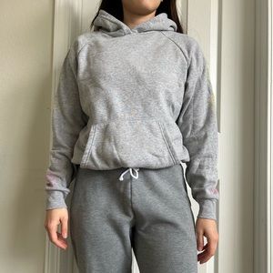 Rue 21 Cropped drawstring hoodie